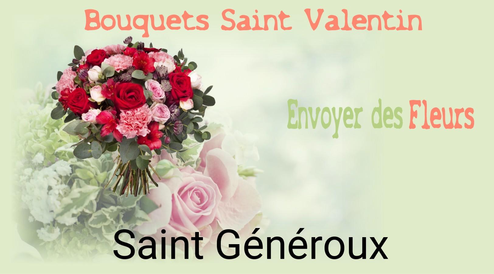 Roses de Saint-Valentin livrées à Saint-Généroux